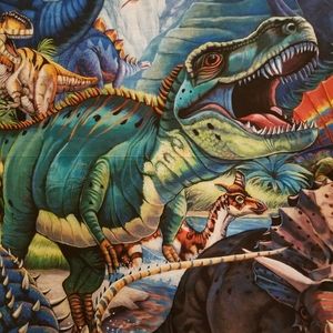 Handmade Prehistoric Chair Throw